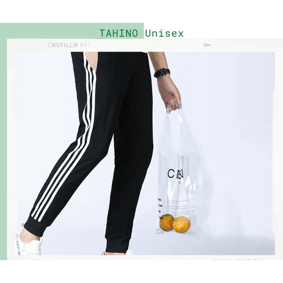 Quần Ba Sọc Nam Nữ Thể Thao Cao Cấp, Quần Thể Thao Nam Ba Sọc Poly Không Bai Không Xù