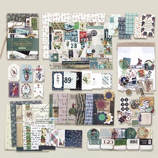 Set giấy nền làm đồ bullet journal junkjournal KH026