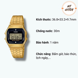 Đồng hồ CASIO Unisex A159 đầy cá tính