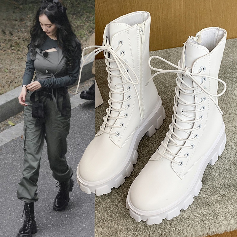 SẴN Giày big size nữ boot nữ chiến binh size 40 - 43