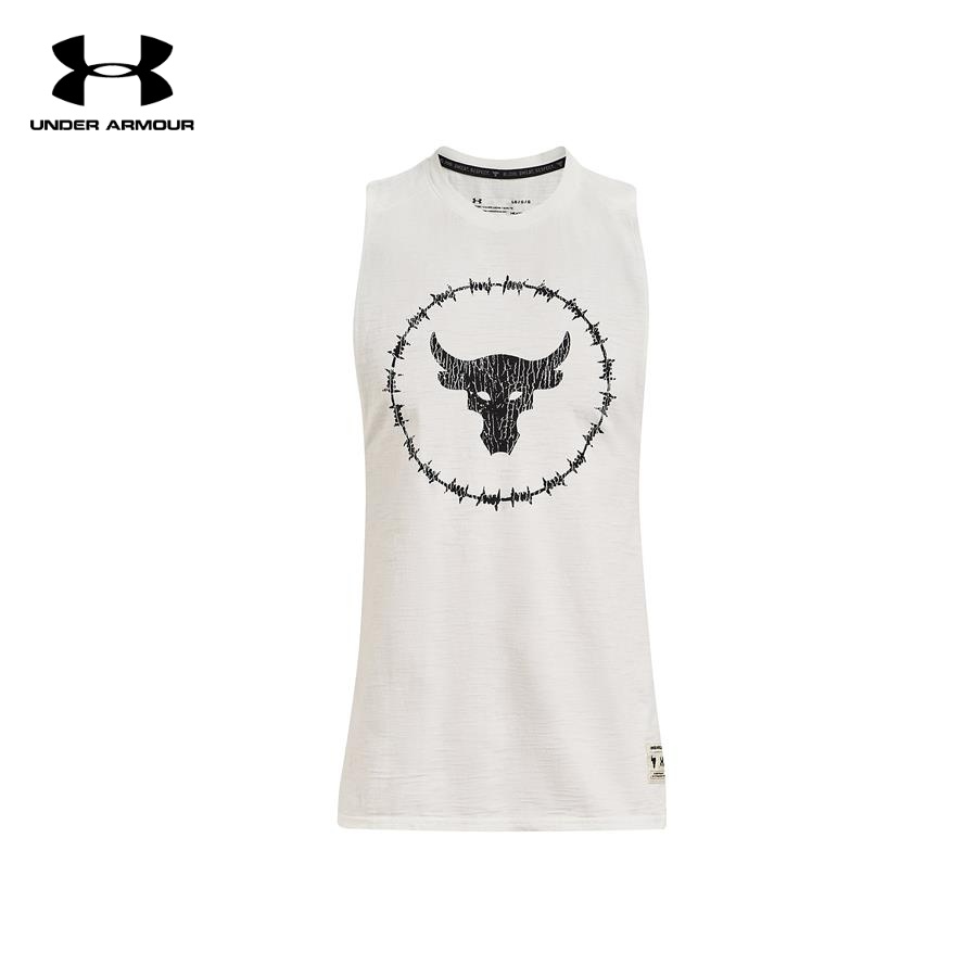 Áo ba lỗ thể thao nam Under Armour Project Rock Charged Cotton® - 1361623-112