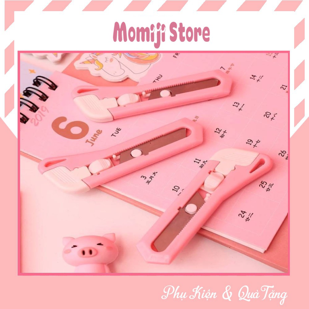 Dao rọc giấy mini AOBA PINKY tiện dụng