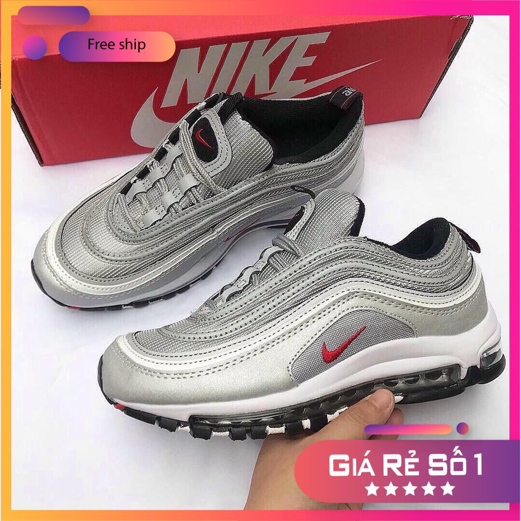 [ Freeship - Xả kho ] Giày airmax , giày max97, giày NlKE max97, Giày airmax 97, Giày phản quang