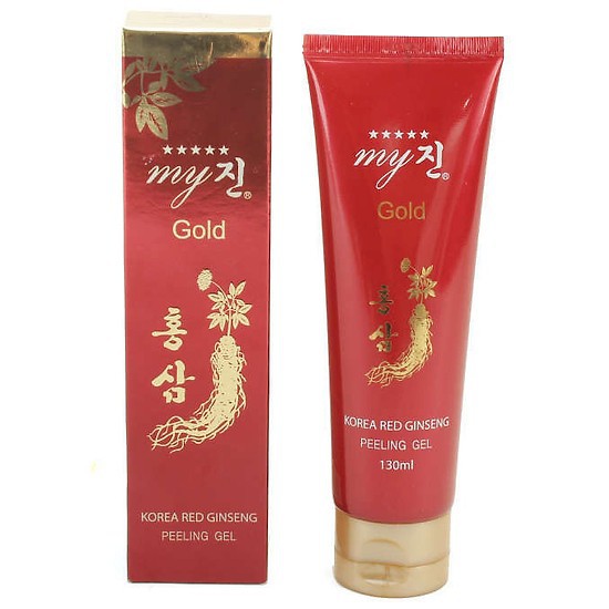 Tẩy Da Chết Sâm Đỏ My gold Korea Red Ginseng Peeling Gel 130ml