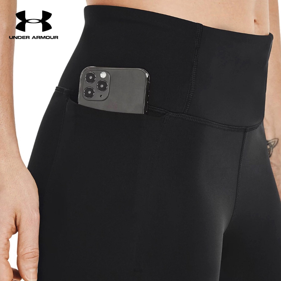 Quần legging chạy bộ nữ Under Armour Speedpocket Dot 7/8 - 1361381-001