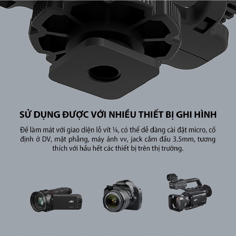 Mic Thu Âm Gắn Máy Quay Chính Hãng Cao Cấp Takstar SGC-600 Giảm Ồn, Điều Chỉnh Độ Nhạy, Lọc Tạp Âm Bảo Hành 1 Năm