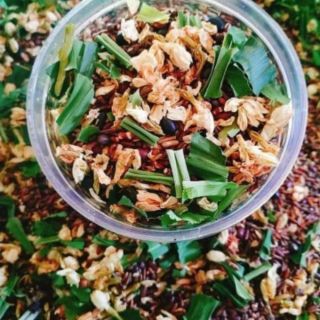 Combo 2kg trà ngũ cốc mix lá dứa và hoa nhài
