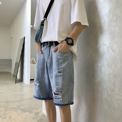 Quần Short Jean Rách Unisex Nam Nữ Siêu CHất | BigBuy360 - bigbuy360.vn