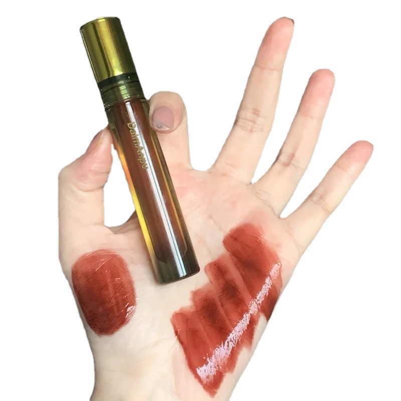 Son bóng DAIMANPU dạng lỏng ánh nhũ lấp lánh dưỡng ẩm lâu trôi YR