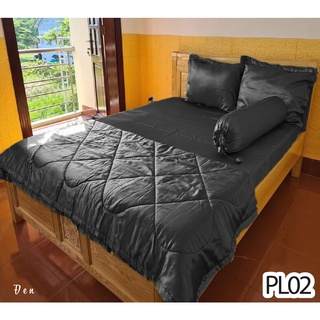 Bộ 4 Món Grap Giường Phi Lụa Cao Cấp - Nhiều Màu - Size 2mx2m và 2mx2m2