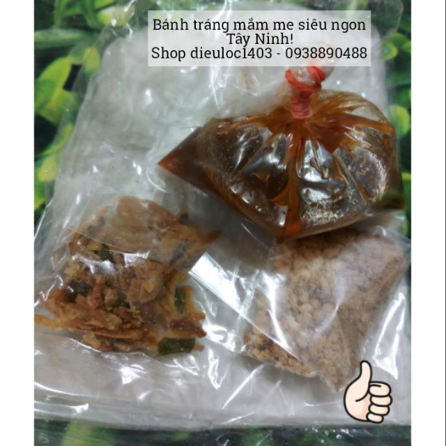 [Mã 77FMCGSALE1 giảm 10% đơn 250K] Ảnh thật+ video! Bánh tráng me Út Yến siêu đỉnh Gò Dầu Tây Ninh !!!