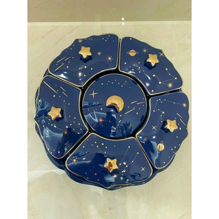 Khay mứt sứ xoay cao cấp