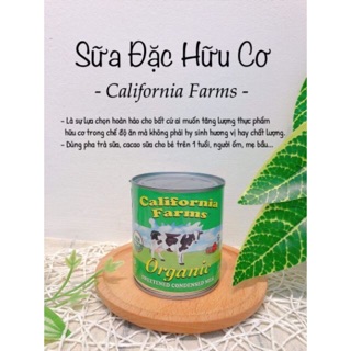 Sữa đặc hữu cơ