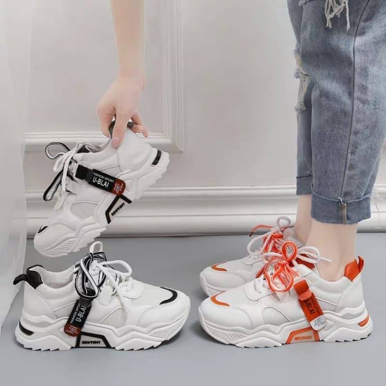 Giày Sneaker nữ Bụng Bự Store, Giày Thể Thao nữ 3 Màu Cá Tính mã A14