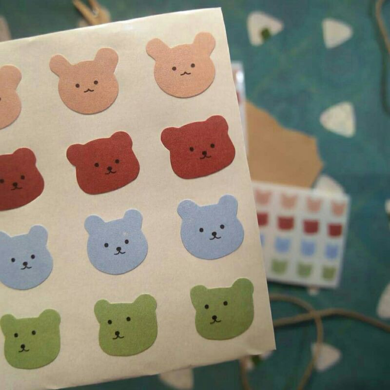 [WR] "Jelly bear" - Sticker sheet