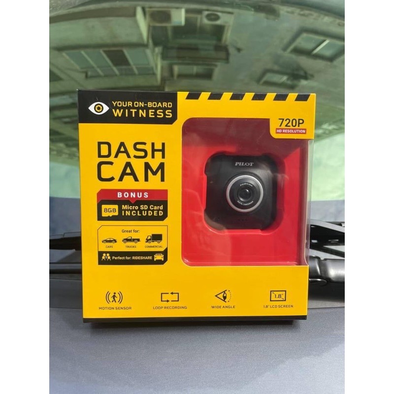 Camera hành trình Pilot DASHCAM 720 cao cấp Mỹ được sản xuất tại Việt Nam