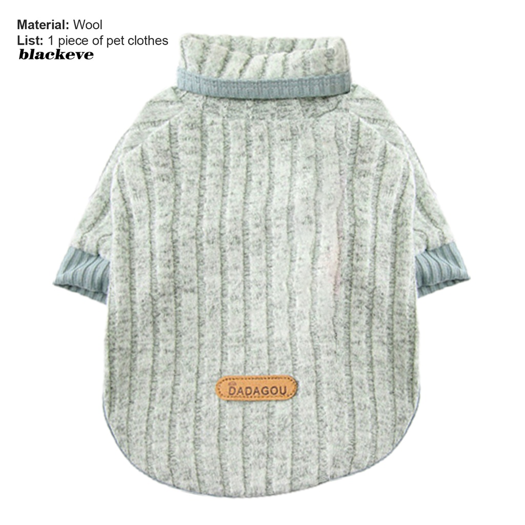 Áo len đan dễ thương dành cho thú cưng