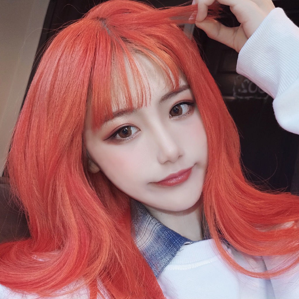 Bộ Tóc Giả Dài Thẳng Màu Đen Kèm Mũ Đội Cho Nữ