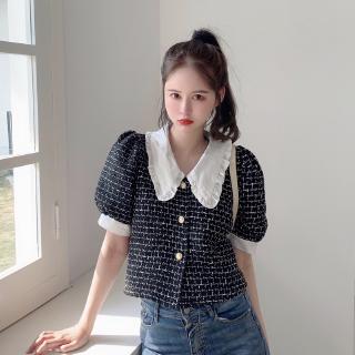 Women Short Sleeve Shirt Summer Korean Short Top