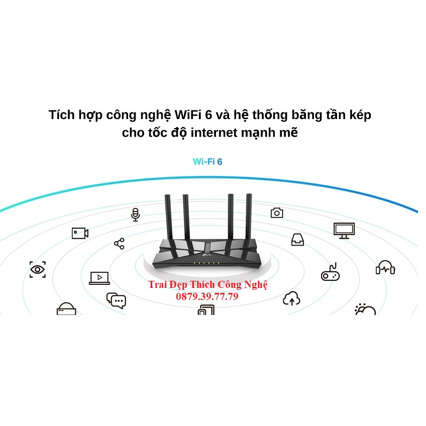 Thiết bị mạng Router Wifi TP-Link Archer Ax10 chuẩn Wifi 6 AX1500-Chính Hãng VN | BigBuy360 - bigbuy360.vn