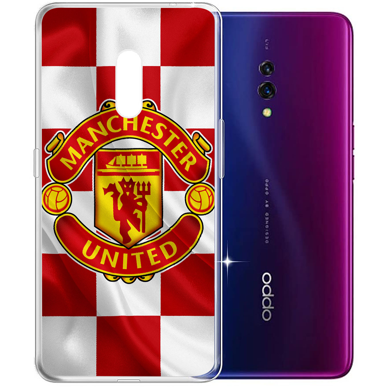 Ốp Điện Thoại Silicon Mềm In Logo Câu Lạc Bộ Bóng Đá Manchester United Cho Xiaomi Redmi Note 8 7 6 5 Plus Pro 8a