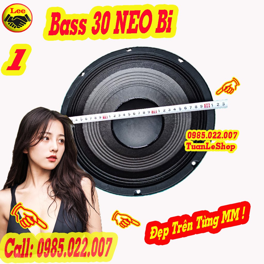LOA BASS 30 COI 75 NEO BI  JB - HÀNG LOẠI 1 CAO CẤP - LOA 3 TẤC – GIÁ 01 LOA