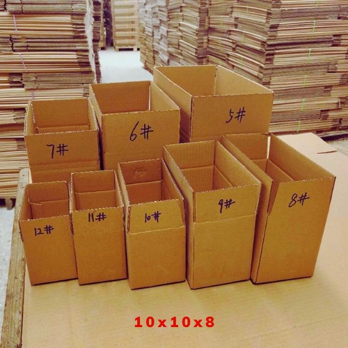 Thùng carton chuyển nhà đóng hàng, hộp quà carton, hộp carton nắp gài tiện lợi combo 50 hộp đủ size tp HCM - alobox.