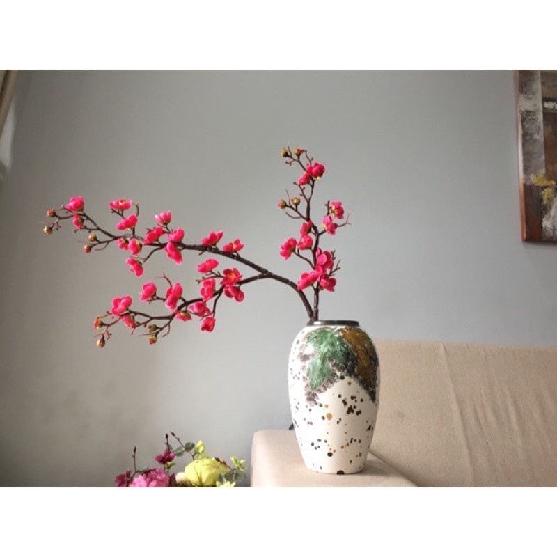 Cành đào thân cổ trang trí tết -LOẠI CAO CẤP