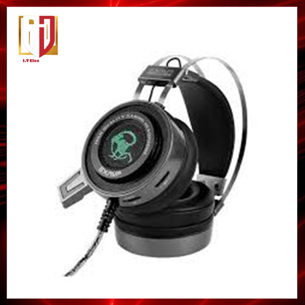 Tai Nghe Gaming Chụp Tai Có Mic Máy Vi Tính Laptop EXAVP EX820 Headphone Có Dây