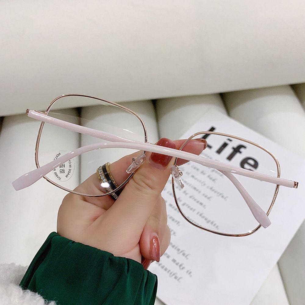 Mắt Kính Gọng Vuông Lớn Chống Ánh Sáng Xanh Chống Ánh Sáng Xanh Phong Cách Vintage Dành Cho Máy Tính