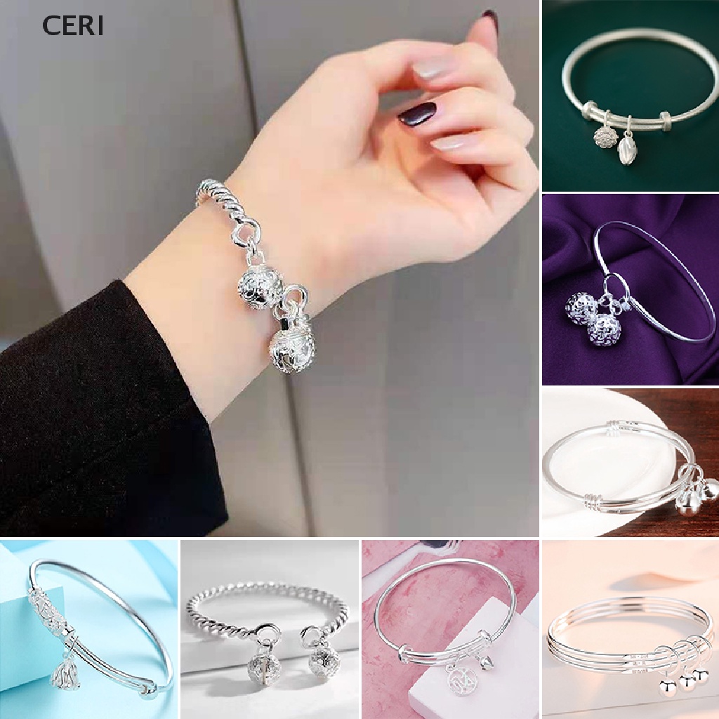 Vòng Tay Mạ Bạc Thời Trang Cho Nữ