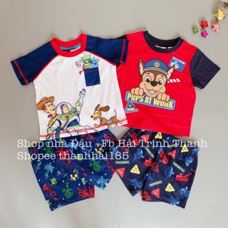 Set bộ xuất xịn nhân vật hoạt hình bé trai