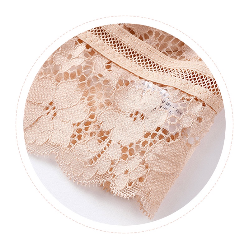 Set 3 áo lót ren ZXYOUPING nâng ngực size S-L