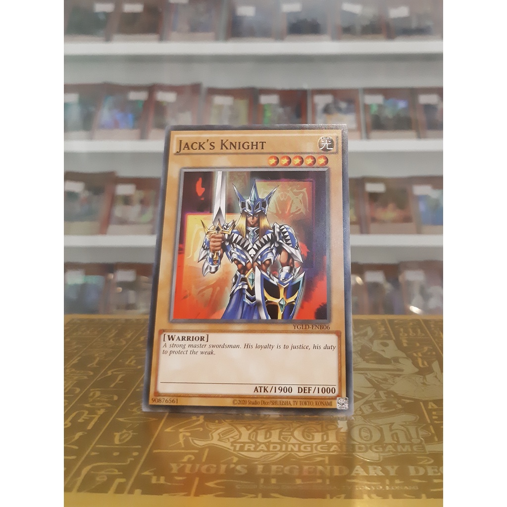 Thẻ Bài YugiOh! Mã YGLD-ENB06 - Jack's Knight - Common - Unlimited