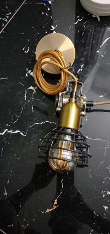 Đèn thả đui đồng rọ sắt( chưa kèm bóng)