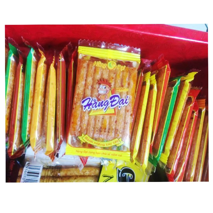 Bịch cay miếng sườn dê Hằng Đại ( khoảng 60 gói)