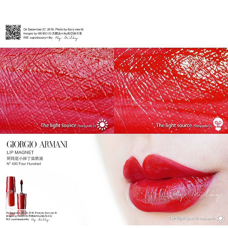 [Thanh lý] Son Kem Giorgio Armani Lip Magnet Liquid màu 400 Mini size | BigBuy360 - bigbuy360.vn