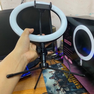Đèn LIVESTREAM 26CM - Đèn để bàn ( Tặng Chân Để Bàn )