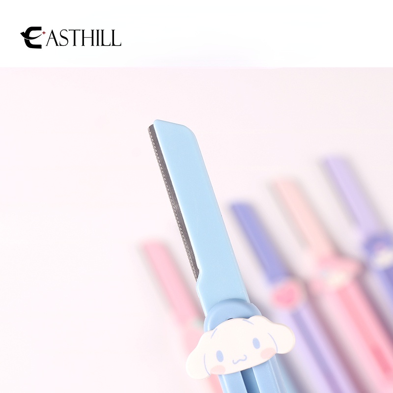 Dao Cạo Lông Mày An Toàn Hình Cô Gái Anime Cinnamoroll My Melody Kuromi Có Thể Thu Gọn