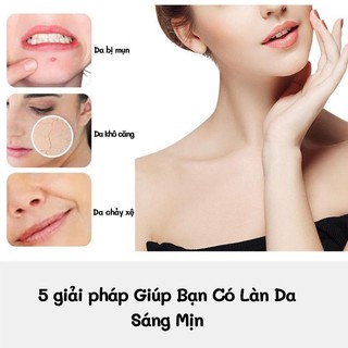 Máy massage mặt, rửa mặt, làm đẹp ion