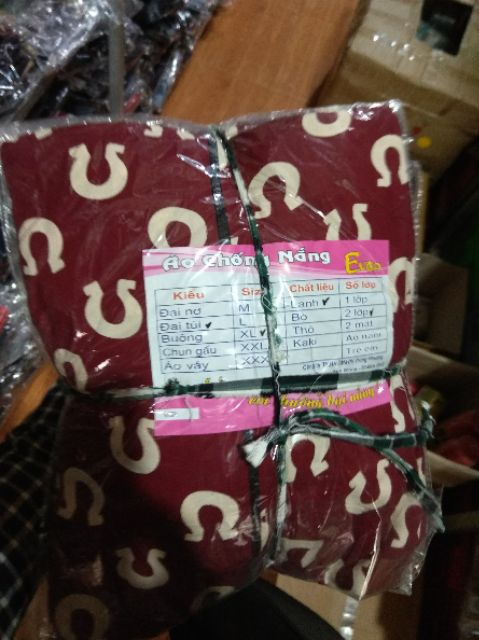 Áo chống nắng nữ chất liệu lanh 2 lớp