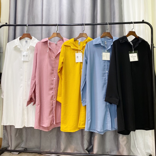 Váy Sơ Mi chất Đũi mềm k nhăn cao cấp 💋bán sỉ | BigBuy360 - bigbuy360.vn