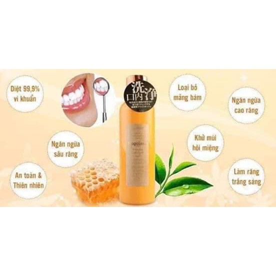 Nước Súc Miệng Propolise 600ml Nội Địa Nhật Bản