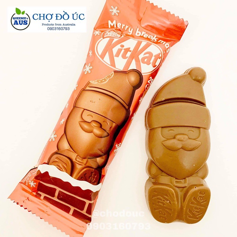 🍫Bánh xốp phủ chocolate Kitkat thanh 45g - nhập Úc🇦🇺