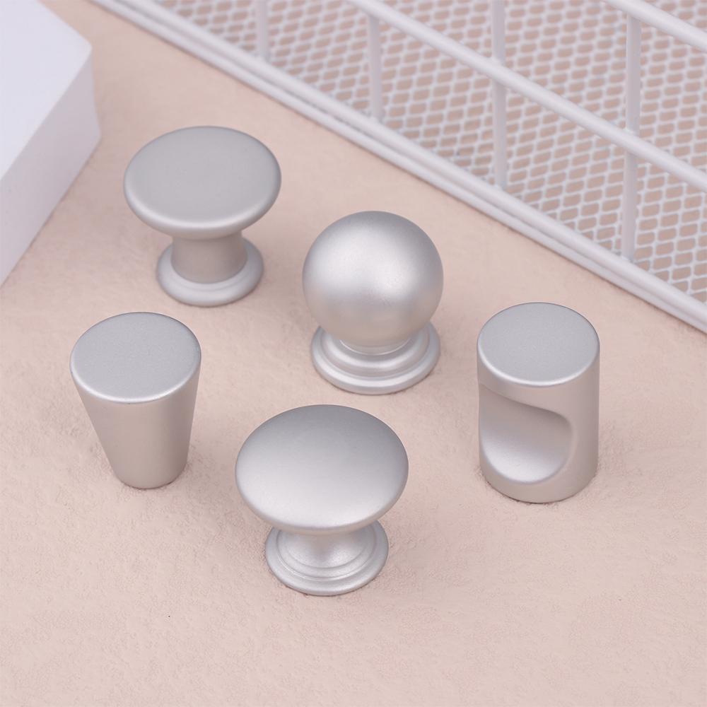 PISTA Set 5 Tay Nắm Cửa Tủ Bằng Hợp Kim Nhôm Phong Cách Hiện Đại