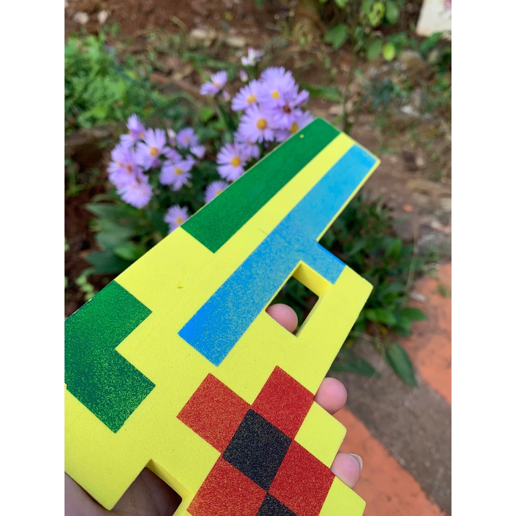 Công cụ Xốp EVA mềm minecraft kim cương - Baystore