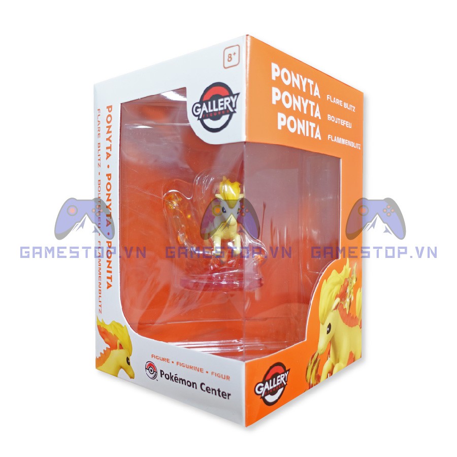 Mô hình Pokemon Ponyta/Poniita 6CM Flare Blitz Gallery nhựa RESIN CHÍNH HÃNG MỸ Pokemoncenter GAL08