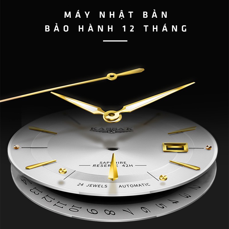(Giá Sốc) Đồng hồ Nam KASSAK ALEX Siêu Sang + Tặng Kèm Pin ĐH Dự Phòng | BigBuy360 - bigbuy360.vn