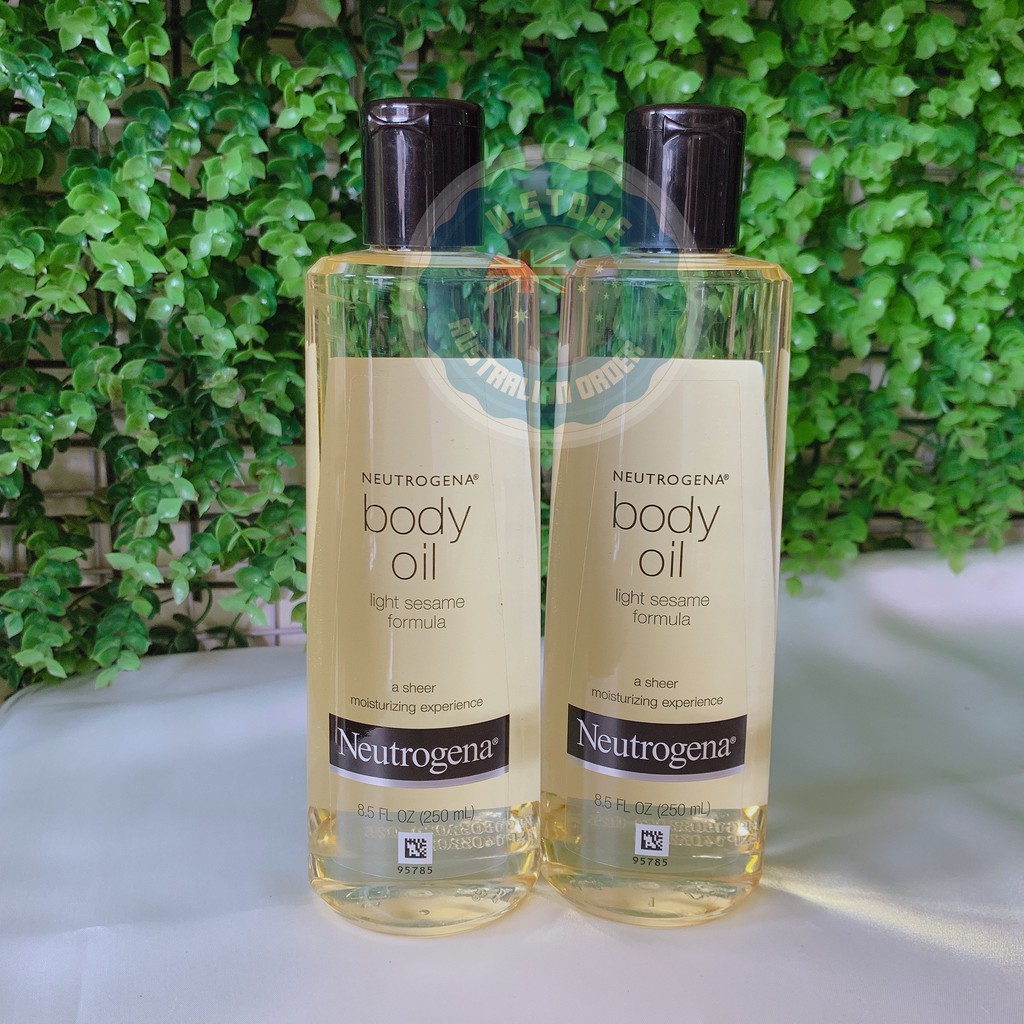 Dầu dưỡng thể Neutrogena Body Oil Light Sesame Formula 250ml