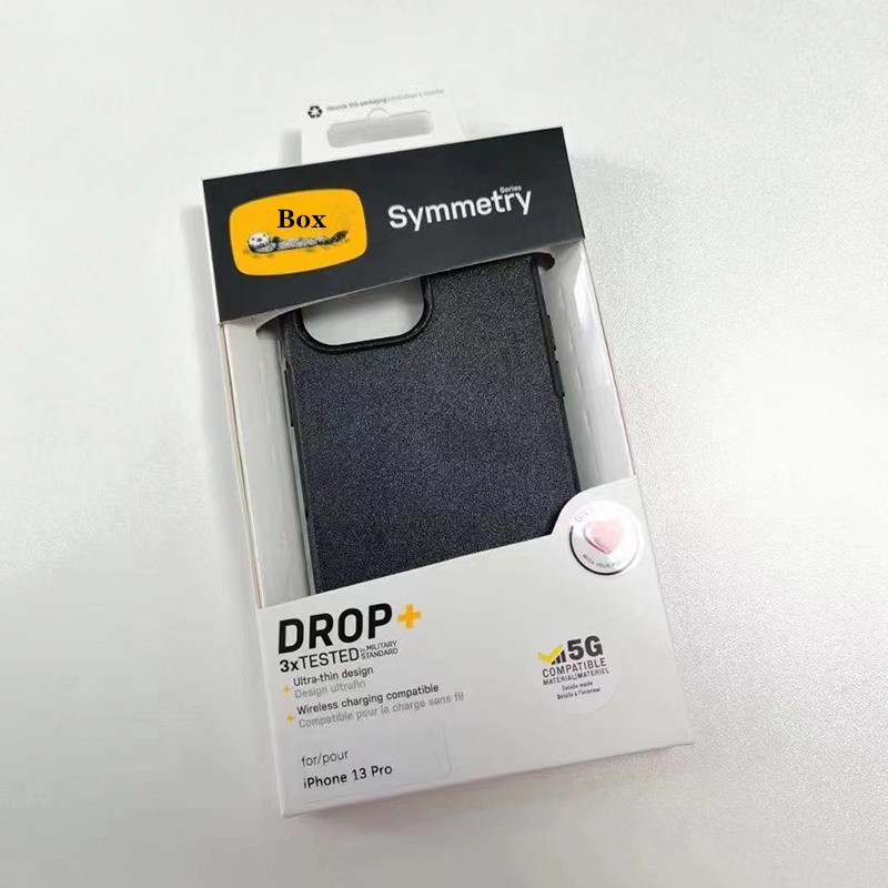 Serial symmetry Otter vỏ cho iphone 13 pro max 13 mini 12 11 Samsung S20plus S20ultra với gói gốc